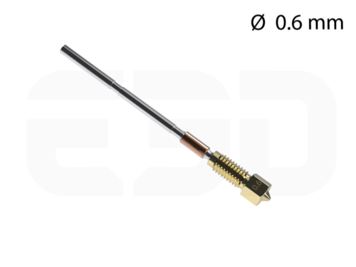 Prusa E3D Nozzle: High Flow Brass - 0.6 mm