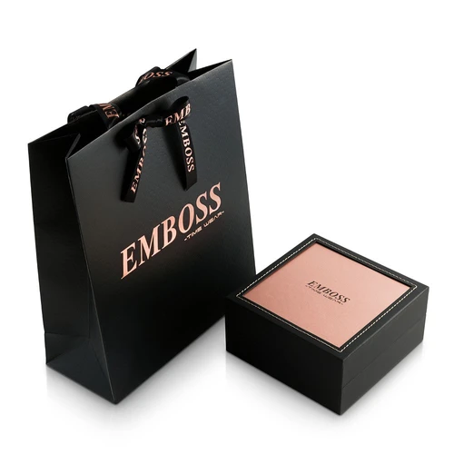 שעון EMBOSS  יוקרתי לאישה