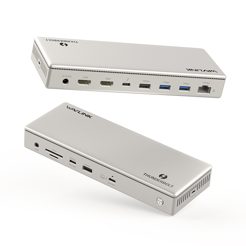 תחנת עגינה  WAVLINK WL-UTD45 Thunderbolt 4 