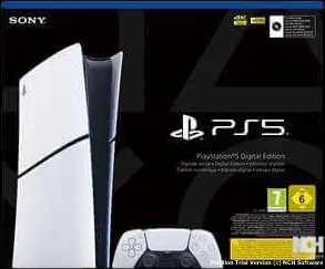 קונסולה לבנה Playstation 5 Slim 1TB Digital