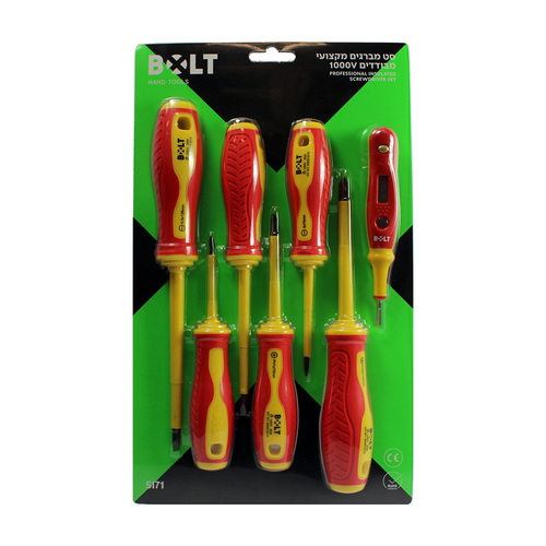 סט מברגים מקצועי מבודדים SI71 1000V SET