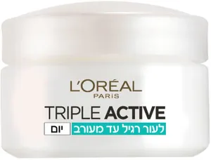 לוריאל טריפל אקטיב קרם לחות לפנים לעור רגיל ומעורב 50 מ"ל