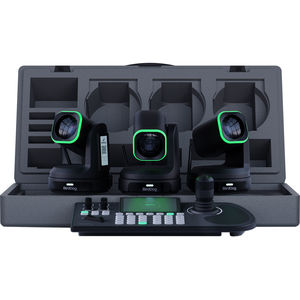 באנדל 3 מצלמות X1 Ultra ובקר שליטה BirdDog KBD - צבע שחור