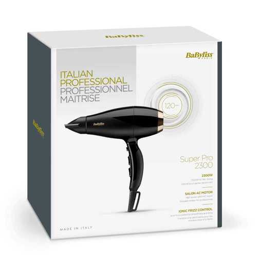 מייבש שיער 2300 וואט Babyliss BA-6714ILE Super Pro