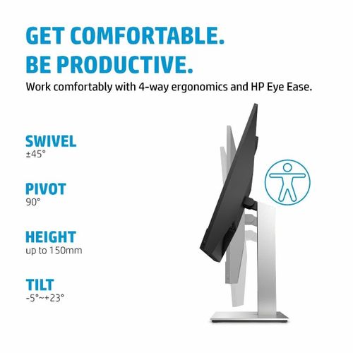 מסך מחשב ‏27' ‏HP E27m G4 USB-C 40Z29AA QHD