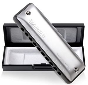 מפוחית דיאטונית 10 חורים פלסטיק עם כיווני ריכטר ופאדי - KONGSHENG Mars M1