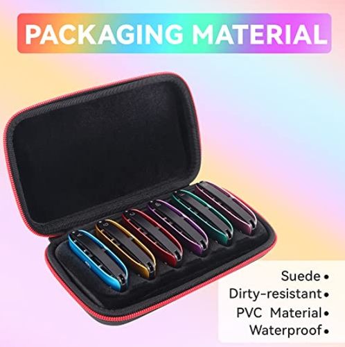 מפוחית בלוז KONGSHENG BabyFat 7 חורים - עיצוב קומפקטי עם קידוד צבעוני ומסגסוגת אלומיניום איכותית לנגינה ניידת ומקצועית