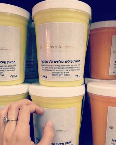 חמאת פילינג וג'ל מקציף לבנדר אנגלי שרונ'ס - 1.5 ק