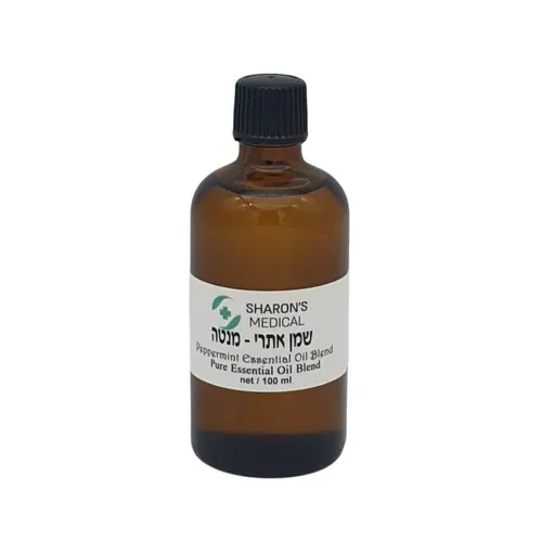 שמן אתרי מנטה טהור 100% שרונ'ס מדיקל - 100 מ