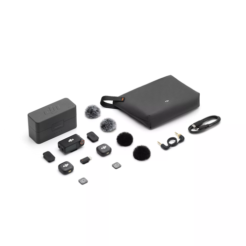 מיקרופון אלחוטי DJI Mic 3 זוגי