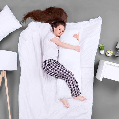 כרית הריון ארוכה 160×50 ס״מ + ציפית