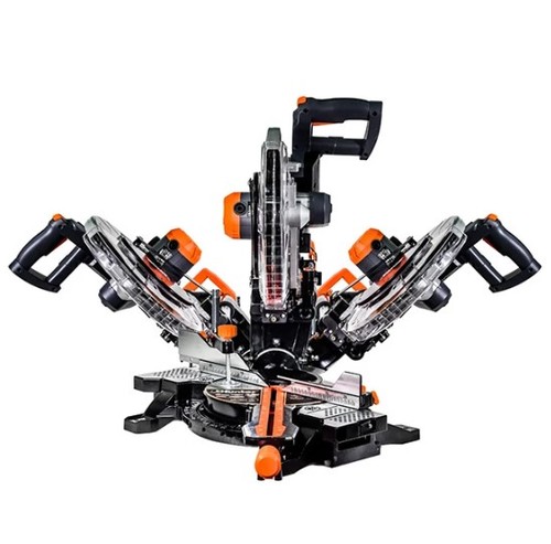 סט משור גרונג פנדל 12'' 2000W HUNTER סמן לייזר +  עמדת שולחן נייד מקצועי  למסורים על גלגלים 100613-009.9