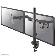 זרוע שולחנית כפולה לשני מסכים עד "32 Neomounts FPMA-D550DBLACK