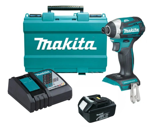 סט אימפקט כולל מברגה DTD157 ברשלס + סוללה A3 + מטען + מזוודה קשיחה מקיטה