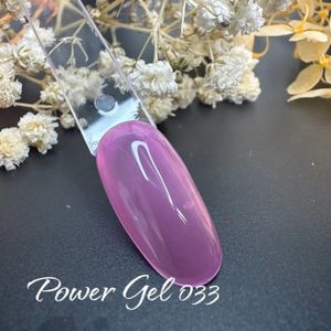 Power Gel 033 ורוד ויטראג