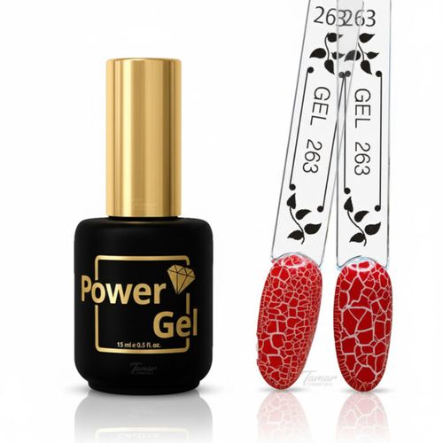 לק ג'ל מתפוצץ | מס' 263 | פאוור ג'ל Power Gel
