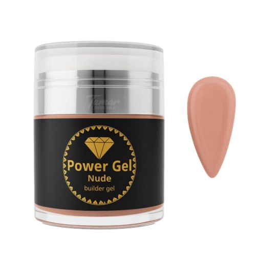 ג'ל בניה 50 גרם בקבוק לחיץ | Nude | פאוור ג'ל Power Gel