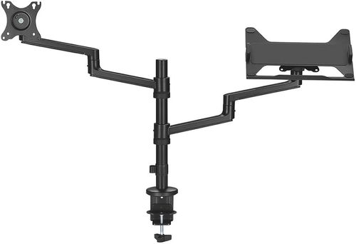 זרוע למסך עד גודל 27' כולל מעמד למחשב נייד Neomounts DS20-425BL2