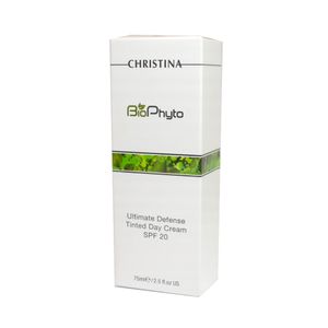 קרם יום דמי מייקאפ והגנה מהשמש Ultimate Defense Tinted Day Cream SPF 20 - סדרת ביו פיטו