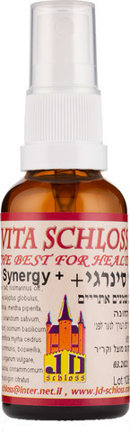 תרסיס סינרגי פלוס 30 מל' י.ד.שלוס | Spray Synergy Plus