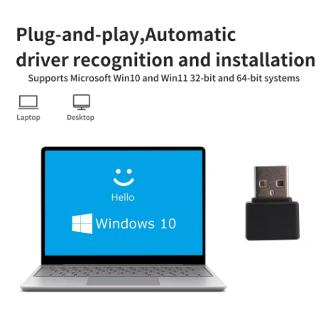 קורא טביעת אצבע למחשב + חיבור Windows hello finger reader USB 