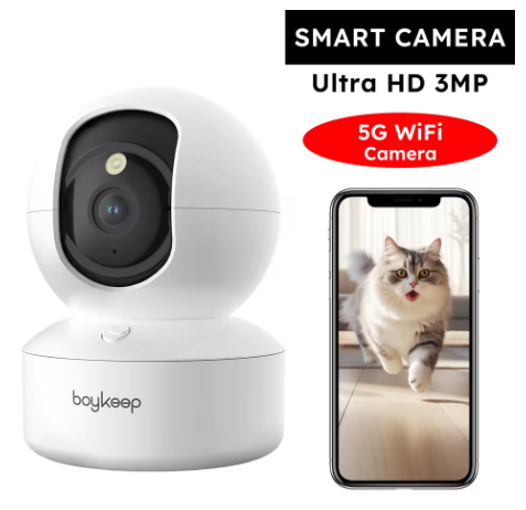 מצלמת אבטחה אלחוטית חכמה WIFI עם פונקציות מתקדמות דגם K30
