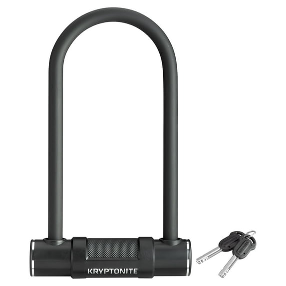 מנעול פרסה לאופניים קריפטונייט Kryptonite Standard U-Lock - צבע שחור 