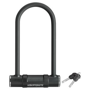 מנעול פרסה לאופניים קריפטונייט Kryptonite Standard U-Lock - צבע שחור 