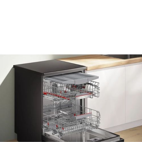 מדיח כלים רחב 14 מע' כלים Bosch SMS6ECC12E Serie 6 שחור | גרמניה בוש