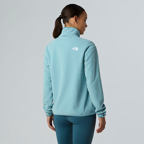 פליס נשים בצבע תכלת W GLACIER FLEECE JACKET מבית THE NORTH FACE