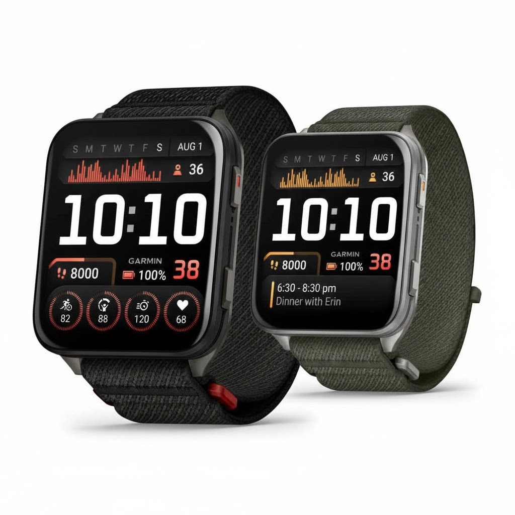שעון חכם דק במיוחד עם מסך ענק –Garmin Veno X1 