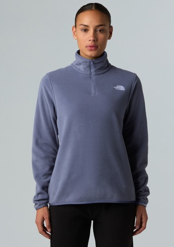 פליס נשים בצבע סגול רבע רוכסן GLACIER 1/4 ZIP מבית THE NORTH FACE