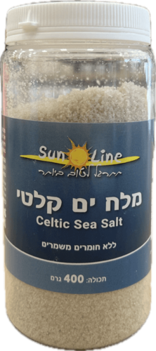 מלח ים קלטי Celtic (400 גרם)