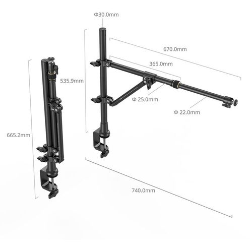 זרוע שולחנית למצלמה SmallRig Desktop Bracket
