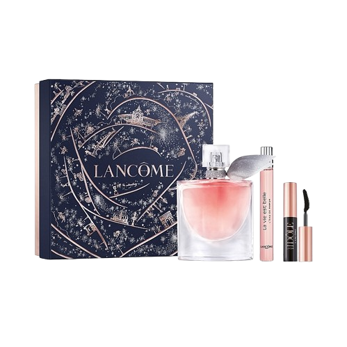Lancome La Vie Est Belle Gift Set 50ML EDP + 10ML EDP + Mascara מארז לנקום לה ויה בל לאישה