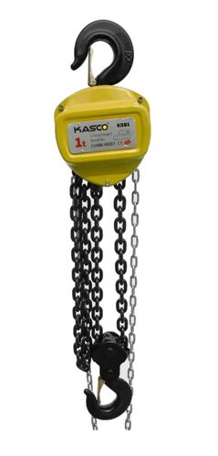 כננת שרשרת מקצועית להרמת משקלים עד 1 טון - KASCO KDB1