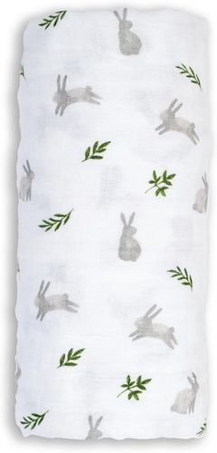 חיתול תינוק /  שמיכת עיטוף מעוצבת 100% כותנה 100X100 ס