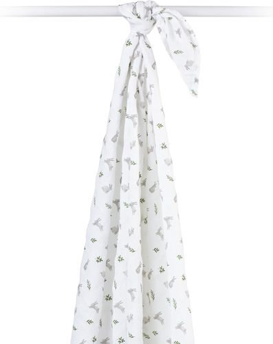 חיתול תינוק /  שמיכת עיטוף מעוצבת 100% כותנה 100X100 ס