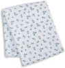 חיתול תינוק /  שמיכת עיטוף מעוצבת 100% כותנה 100X100 ס"מ - אוכמניות