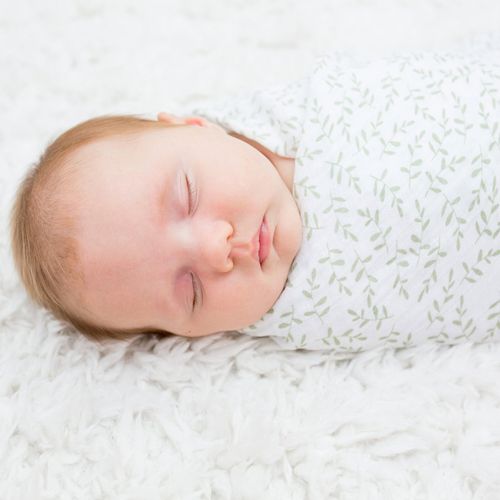 חיתול תינוק /  שמיכת עיטוף מעוצבת 100% כותנה 100X100 ס