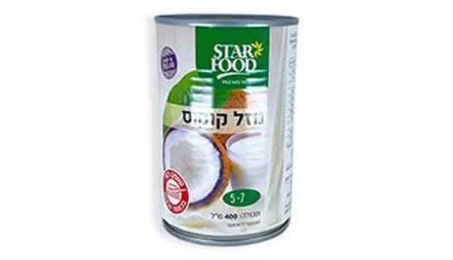 נוזל קוקוס 400 גרם STAR FOOD400 ג׳
