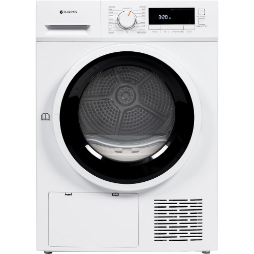 מייבש כביסה פתח חזית 10 ק״ג Electra EL1095 Heat Pump - צבע לבן אחריות ע"י היבואן הרשמי