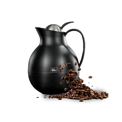 תרמוס כד מהודר 1 ליטר COFFEE COLLECTION BELLY שחור