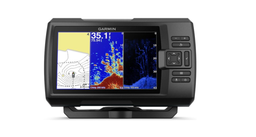 מגלה דגים עם גי פי אס GPS גרמין GARMIN STRIKER Vivid 7cv