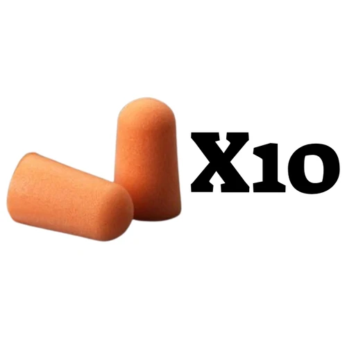 10 זוגות אטמי אוזניים 3M