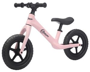 אופני איזון Wheelers עם שלדה קלה במיוחד וגלגלי EVA ללא תקרים - ורוד