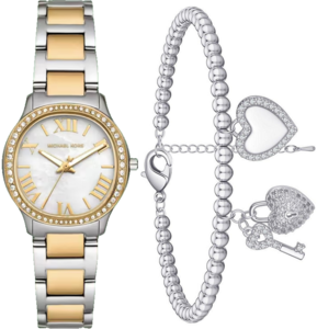 Michael Kors MK4910 סט שעון לנשים צמיד מתנה