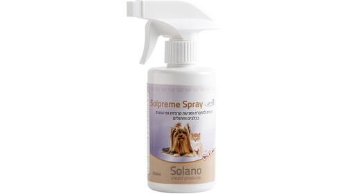 סולפרים כלב/חתול ספריי קוטל פרעושים וקרציות  - 250 מ