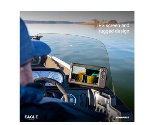 גלאי דגים לורנס עם מתמר LOWRANCE EAGLE 7