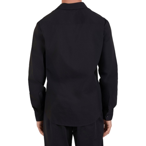 חולצה BALR מכופתרת XS-XL לגברים בגוון שחור